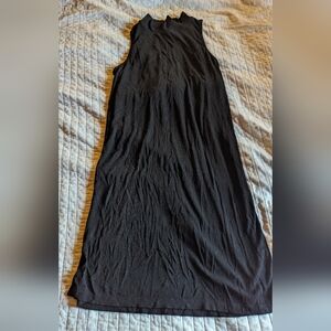 Klassy Network Brami Sleeveless Mock Neck Dress XL Black